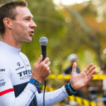 Breaking away at the Jensie Gran Fondo