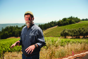 Winegrower Stuart Smith says that any new hillside vineyard regulations will drive out small winemakers like him. Photo by Paolo Vescia.