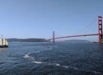 Golden Gate Bridge District Votes to lay off 150 Workers Golden Gate Bridge Transit Boat
