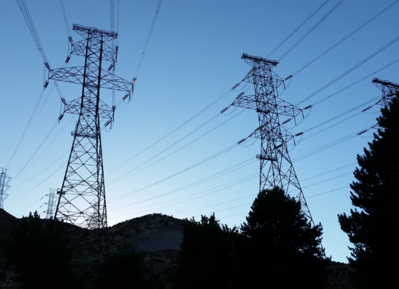 Transmission lines California