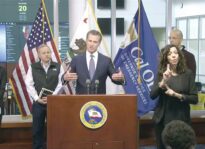 Newsom Orders Limited Eviction Moratorium Newsom Press Conference March 2020
