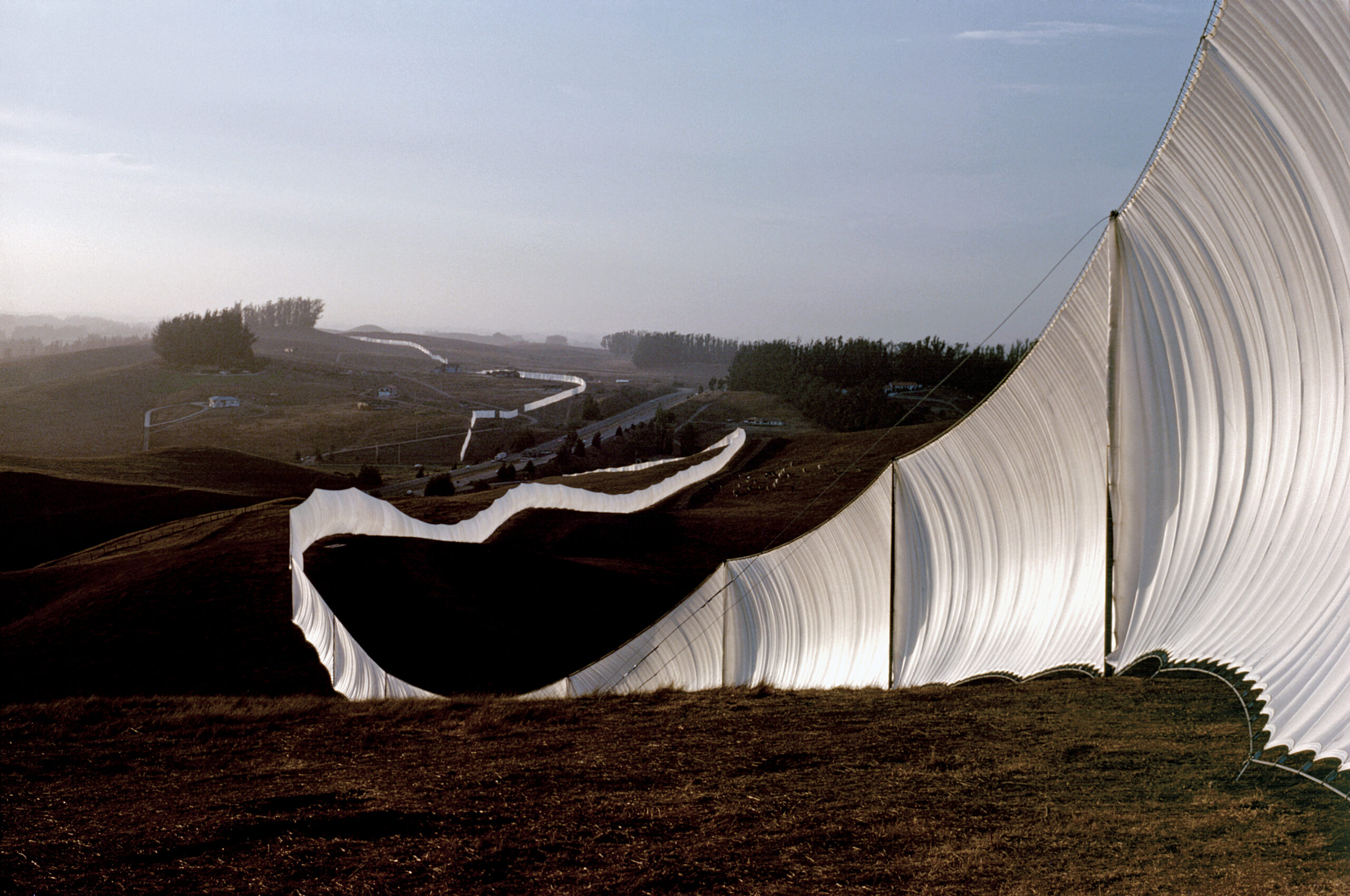 Running Fence, Christo and Jean-Claude, 1976