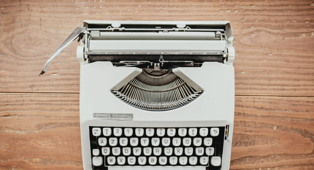 typewriter opinion newspaper