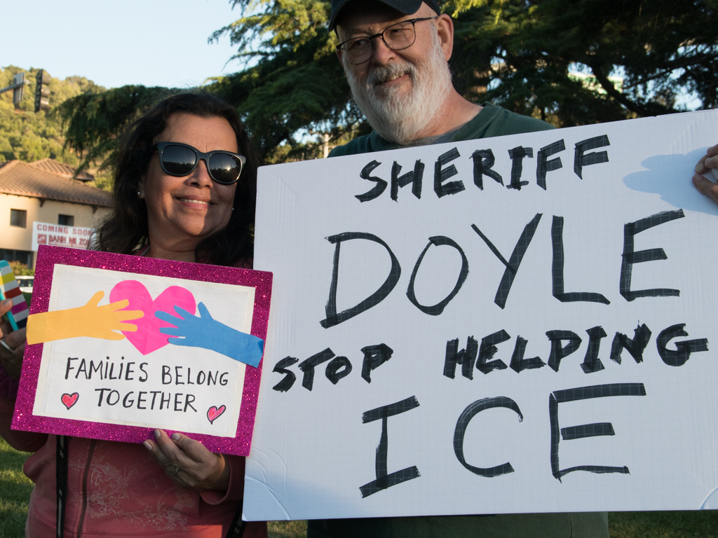 2018 Marin County ICE Families Protest