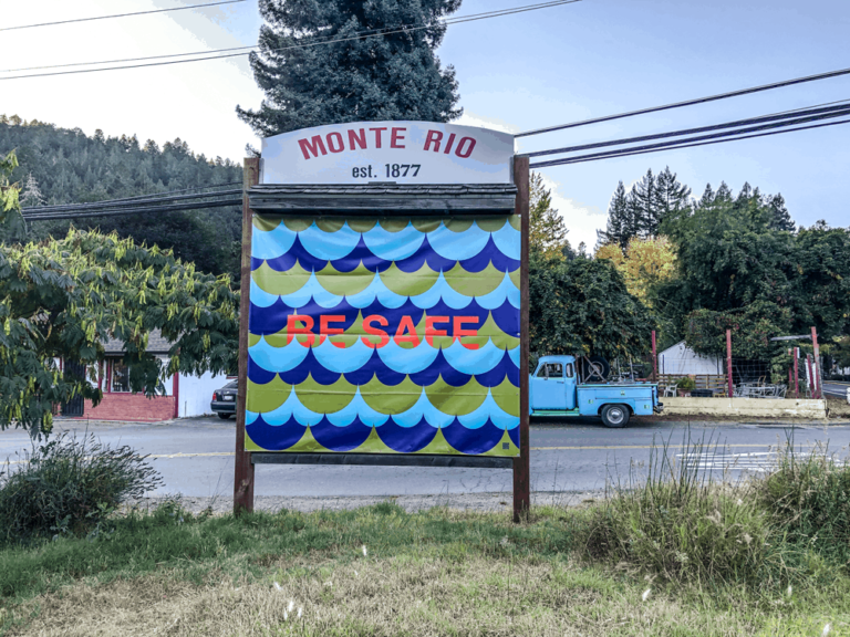 Artist Jim Isermann Designs Russian River Reopening Installation