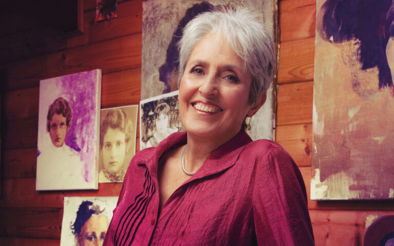 Joan Baez Art Show Opens in Mill Valley