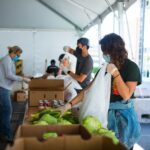 San Francisco-Marin Food Bank volunteers