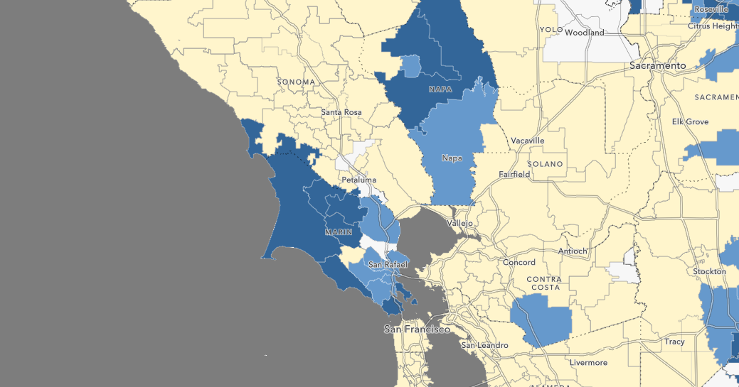 California schools map
