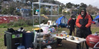 Sausolito California Encampment