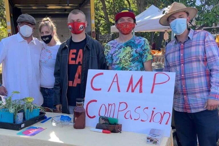 Making Community: Camp Compassion’s resident artists