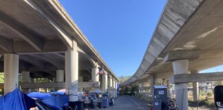 San Rafael homeless encampment