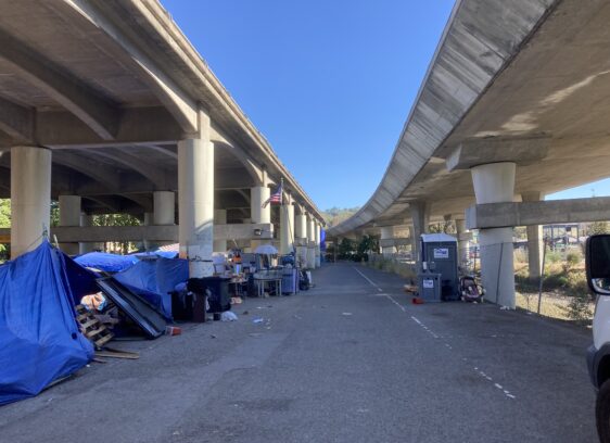 San Rafael homeless encampment