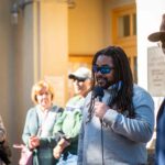 Jeremy Portje press confernce Feb. 21, 2022 - Photo by Stephanie Mohan