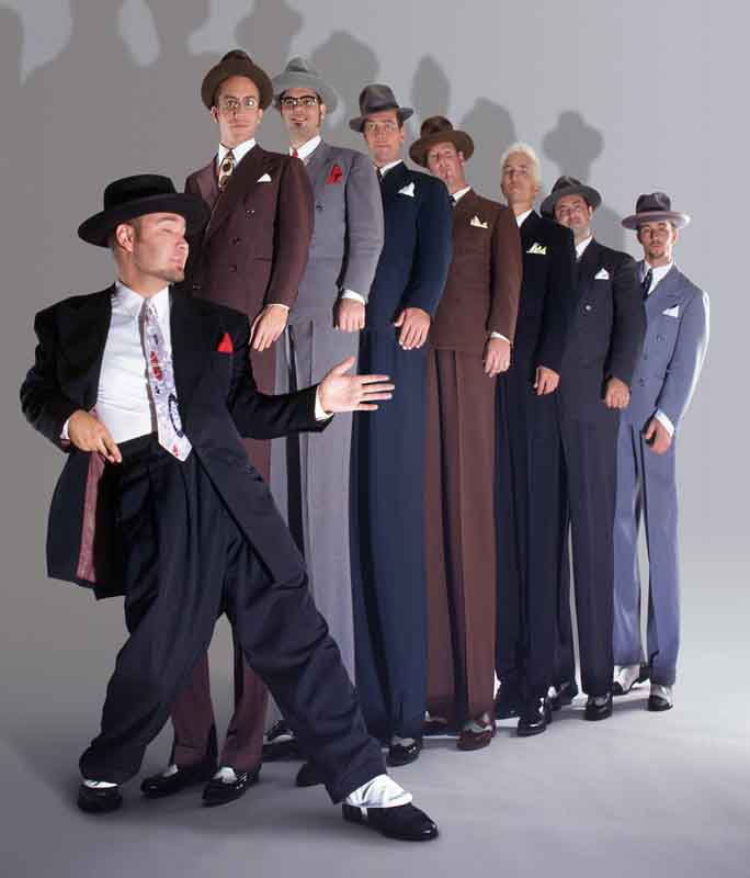 BIG BAD VOODOO DADDY The internationally famous swing band rocks Luther Burbank Center on Aug. 5 at 8pm.