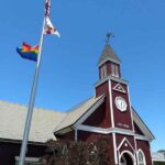Marin Pride PQ “Pride Month is a great point to consider how to better support the community by looking at the policies, training of staff and by being more visibly supportive with symbols like Pride flags—they mean a lot to the community.” — Adrian Shanker, The Spahr Center Photo by Bill Blackburn PRIDE Last year’s Pride flag raising in front of Novato’s City Hall.