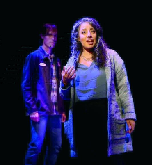 Photo by Kevin Berke INSIDE OUT Tyler Miclean and Denmo Ibrahim star in the West Coast debut of Adam Rapp’s ‘The Sound Inside.’