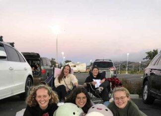 Photo by Nathan Barteau VIEW FROM ABOVE Mount Tamalpais, located 20 minutes from Corte Madera, offers gorgeous views of Marin County. Photo provided by Stephanie Clarke DRIVE IN Larkspur’s The Lark Theater has brought drive-in movies back with a bang.