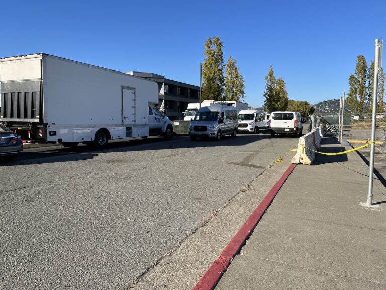 Hollywood descended on Sausalito to film mini-series
