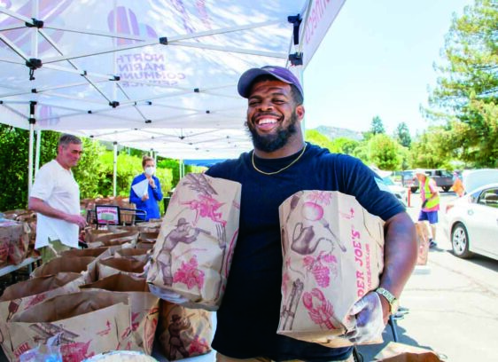 North Marin Community Services weekly pantry open