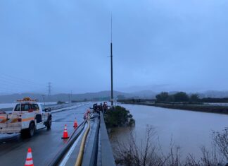 CalTrans - Highway 37 flooding