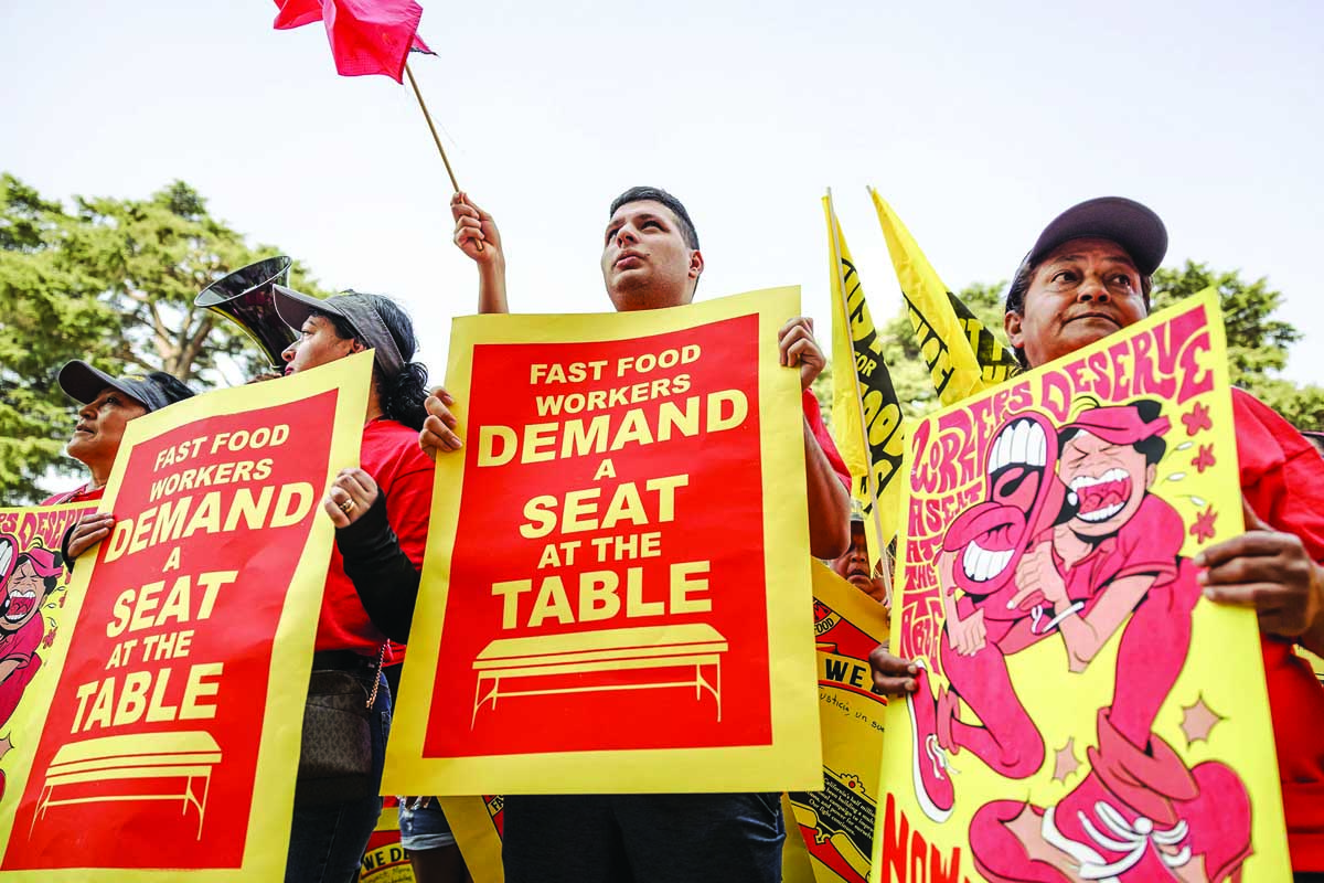 California fast food workers to earn 20 minimum wage Pacific Sun