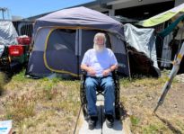 Store harassed homeless people with loud music, lawsuit claims