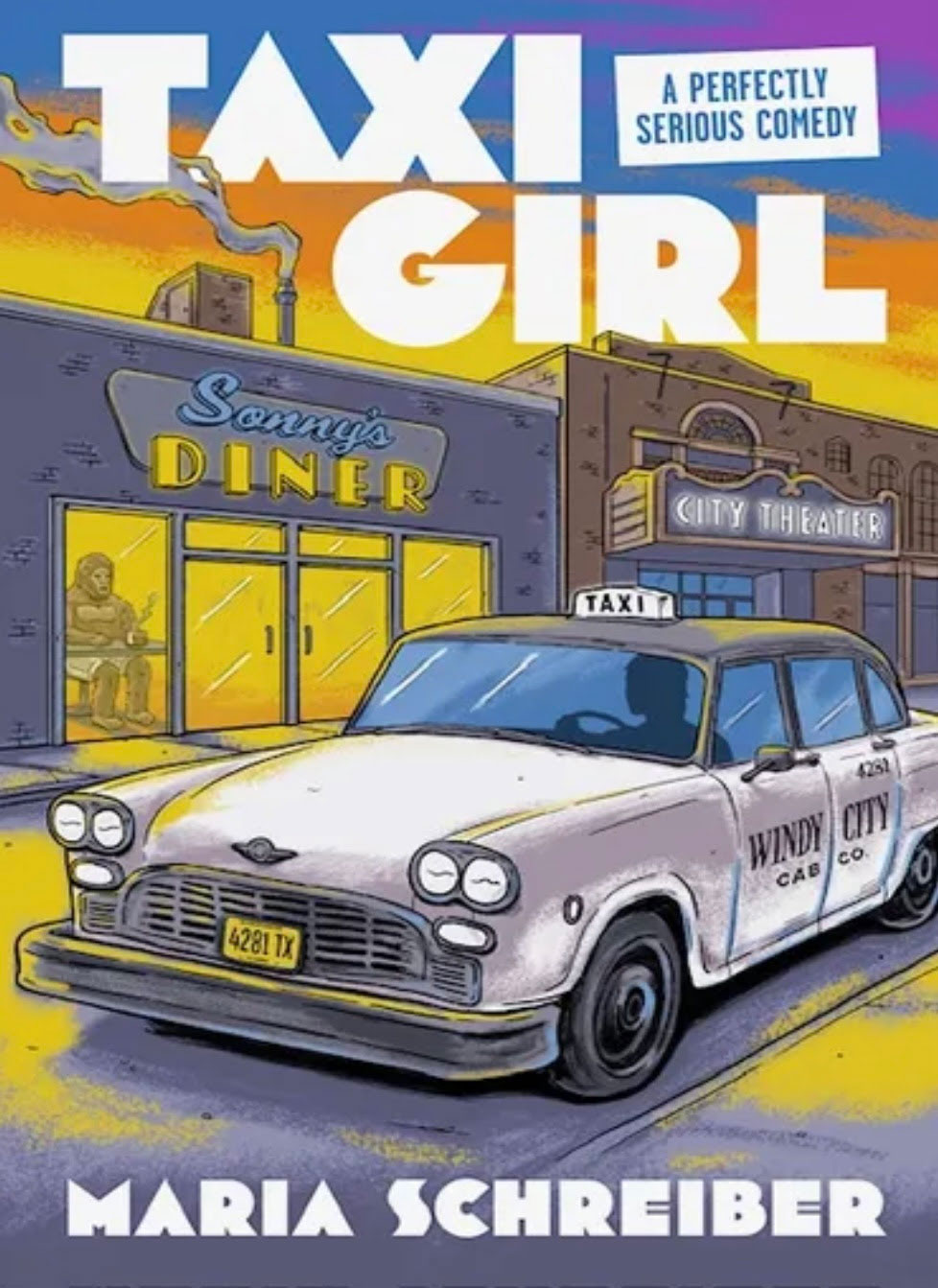 The cover of Taxi Girl by Maria Schreiber