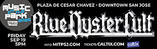 music in the park, blue oyster cult, san jose california