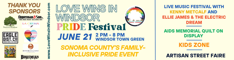 windsor pride festival, sonoma california