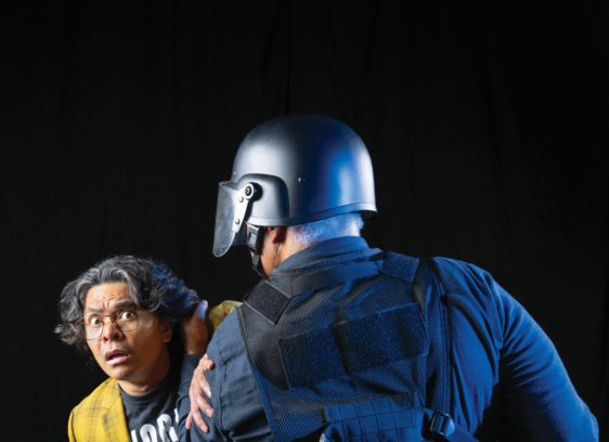 San Francisco Mime Troupe performing