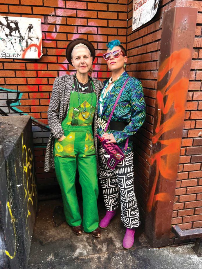 Jenny Dee Young with wife Heather Young