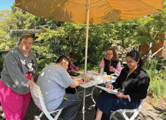 Cedars and the Marin Art and Garden Center collaborate on art exhibition.