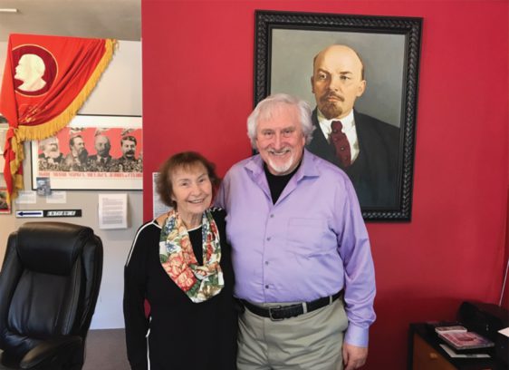 Lilka and Tom Areton, co-founders of The International Museum of Propaganda