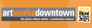 artworks downtown, best art studio in marin county california