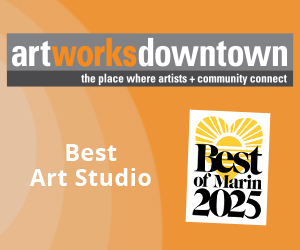 artworks downtown, best art studio in marin county california