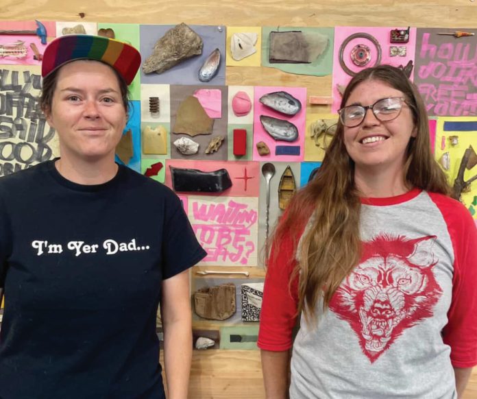 Bonnie and Ani Bonani of Slough City Gallery and Studios