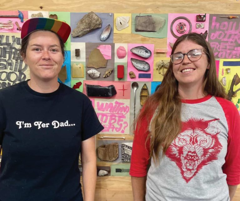 Petaluma’s Art Haven, Ani and Bonnie Bonani of Slough City