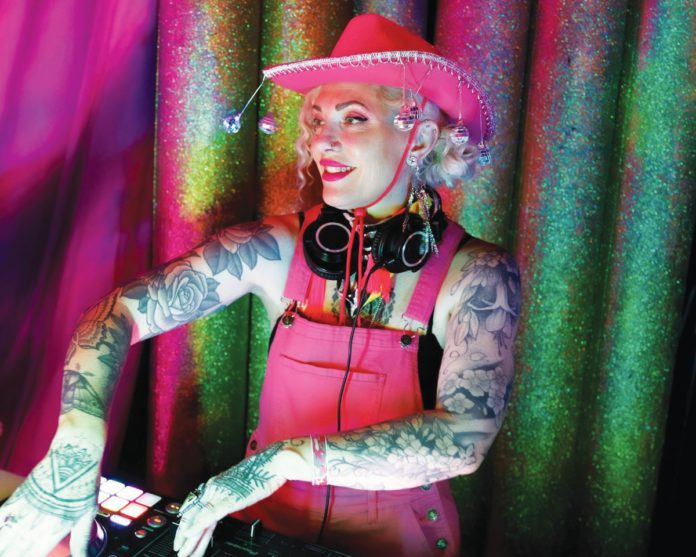 DJ Dyops has been spinning tunes for 10 years.