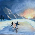 The Upstairs Art Gallery welcomes the season with Colors of Winter, a bright mix of paintings, pendants and bracelets celebrating the hues that cut through the cold.