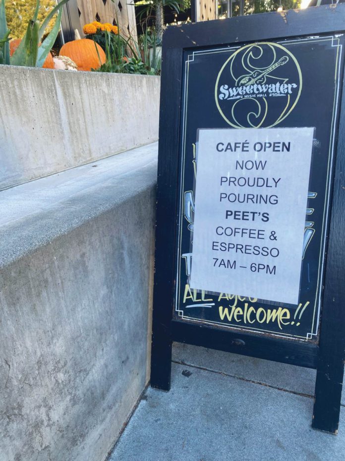 Peet’s Coffee and Sweetwater’s partnership reflects the care that the music hall has for the community.