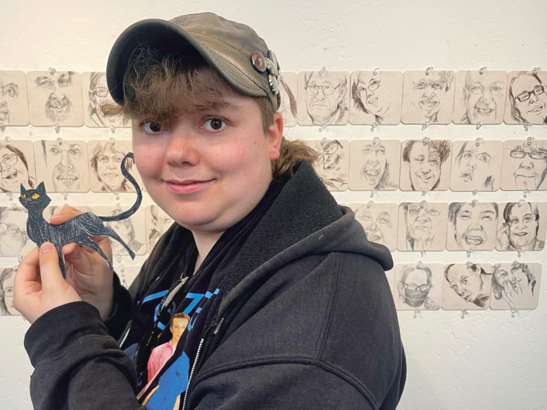 Kirby Faine: I am an artist. I am on the autism spectrum.