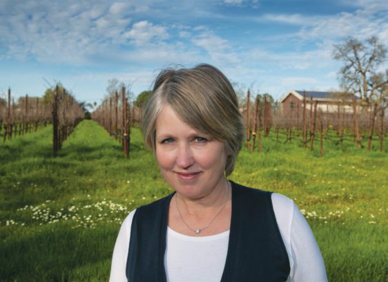 Kathleen Inman embodies the essence of hands-on winemaking.