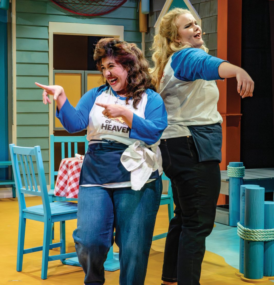 The jukebox musical version of the 1988 Julia Roberts' film 'Mystic Pizza' runs through Dec. 14 in the College of Marin Studio Theater in Kentfield.