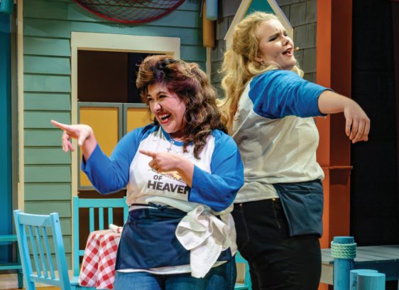 A Slice of Life: ‘Mystic Pizza’ Being Served at COM The jukebox musical version of the 1988 Julia Roberts' film 'Mystic Pizza' runs through Dec. 14 in the College of Marin Studio Theater in Kentfield.