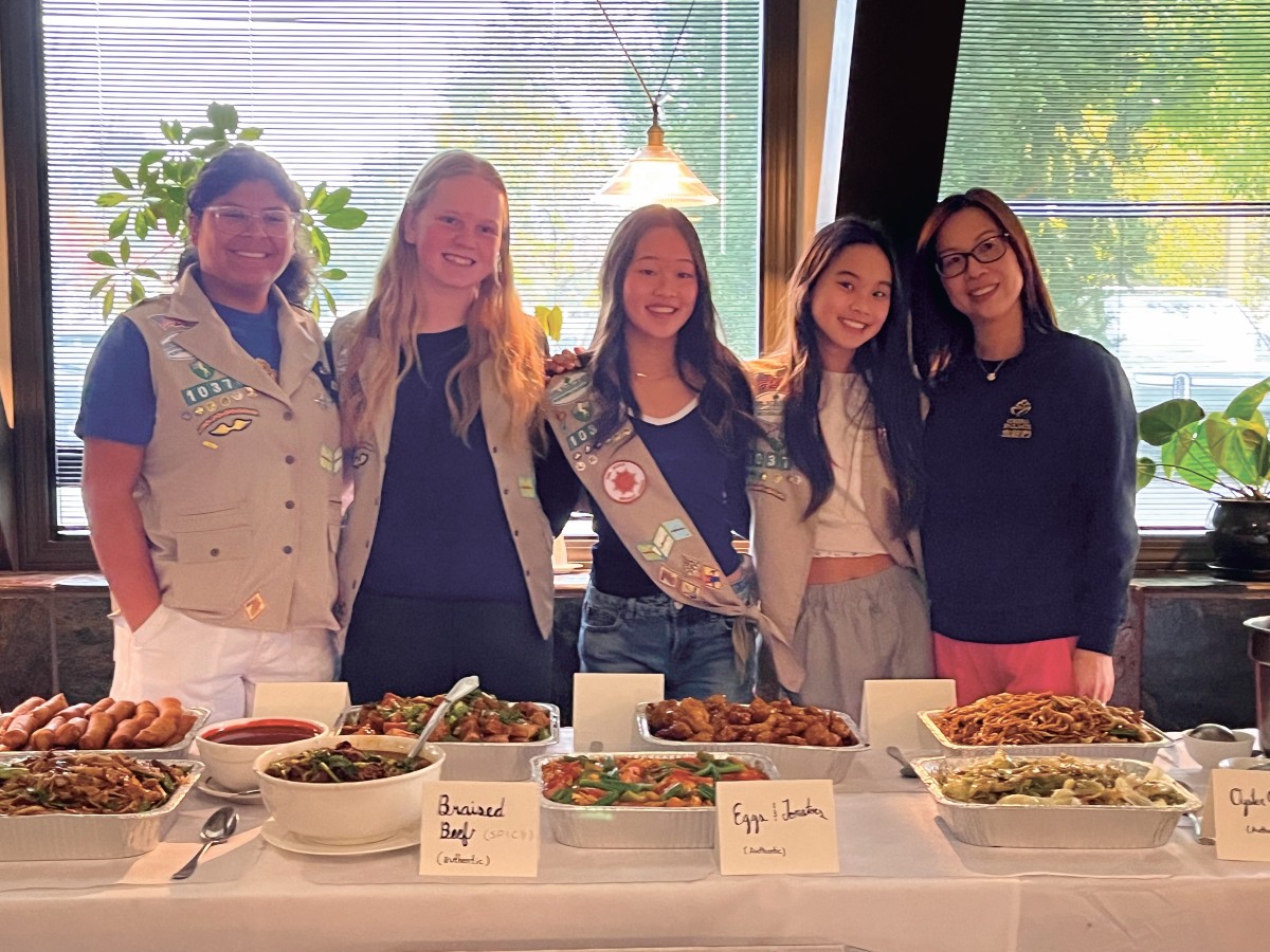 Girl Scouts Compare Authentic Chinese Cuisine with Americanized Versions