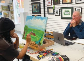 Timely Arts: ‘What About Age?’ Exhibit at Civic Center Through Spring With one third of Marin County residents projected to be 60 or older by 2030, the question of how we think about aging is no longer abstract.