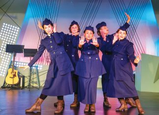 The Hello Girls is a fictionalized musical telling the story of women in WWI whose service is generally forgotten.