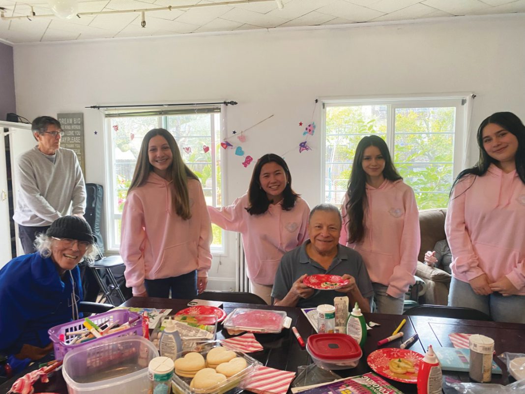 Hearts and Hands, a youth-led volunteer organization, was created by 15-year-old Charlotte Hendrey, who attends Archie Williams High School in San Anselmo..