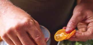 Along with his wife, Jenna, Amon Muller has created a delightful cookbook, called Full Belly: Recipes and Stories from a Family Farm, featuring 100 recipes and stories from his family’s 400-acre farm in the Capay Valley.