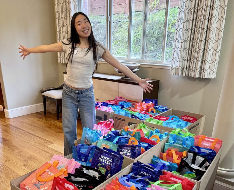 Advancing Science, Students Provide Fun and Free STEM Programs for Low-Income Youth